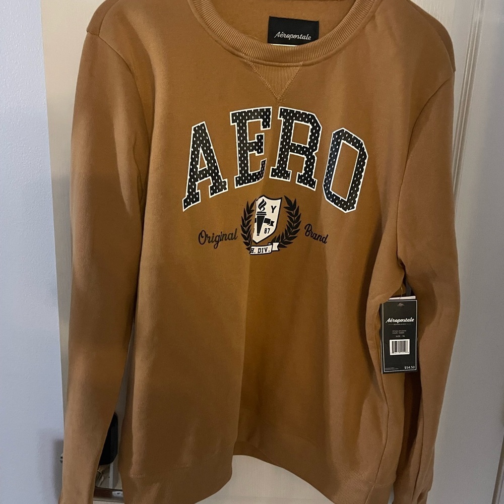 Aeropostale Tan Sweatshirt